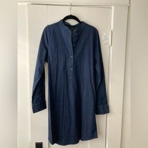 Denim Shirt Dress